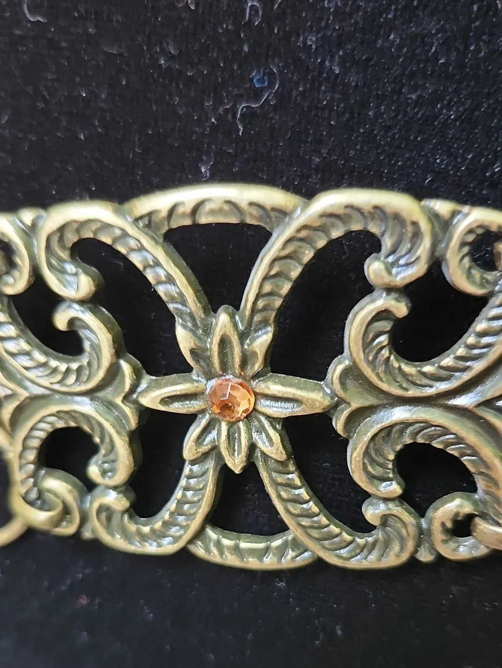 Vintage 90s Y2K Metal Embellished Belt Adjustable Boho